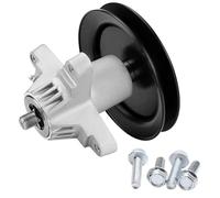 Lagomloot Conjunto de husillo de cubierta de cortacésped para cubiertas de 42 pulgadas, compatible con 618-0565 618-0574 918-0565 918-0574 918-0574C, pieza de repuesto de metal