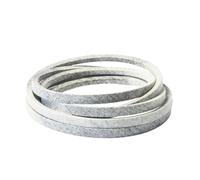 Lagomloot Correa reforzada de alta resistencia para cortacésped Ferris 400S Series de 48 pulgadas, cinturón de goma natural envuelto en algodón doble, color gris