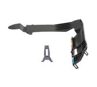 Lagomloot Cubierta de tubo de tinta con bloqueo, compatible con HP para trazadores DesignJet serie 500/510/800, pieza de repuesto de montaje de hebilla de soporte de tinta de plástico