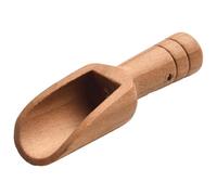 Lagomloot Cucharas pequeñas de madera de loto natural para sal, azúcar, café, té, especias, herramientas de cocina, paquete de 10