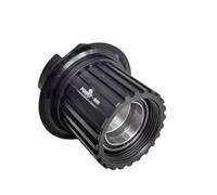 Lagomloot Cuerpo de buje de casete de 12 velocidades, aleación de aluminio de 4 garras compatible con MAVIC ITS4, soporta volante 12S, color negro