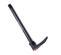 Lagomloot Eje pasante de bicicleta de 142 x 12 mm, rosca P1.0, pincho trasero de metal para bicicletas de montaña BMC y CUBE, color negro