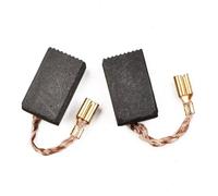Lagomloot Escobillas de carbono, compatibles con amoladoras angulares Bosch GWS 1000/1100/1400/10/11/14/15-125, piezas de repuesto de motor de 4,8 x 9,7 x 16,1 mm