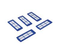 Lagomloot Filtro HEPA de repuesto para eufy para Robovac 11S/15T/30/30C/15C/25C/35C/11S Max/15C Max/G20/G30, paquete de 5, 14,6 x 5,5 cm, plástico azul