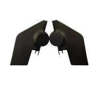 Lagomloot Funda para altavoz de agudos de coche para Nissan Sylphy para Sentra 2012-2019, ABS A-Pillar Audio Refiting, juego de piezas de repuesto negras