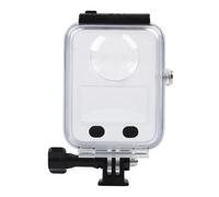 Lagomloot Funda protectora para DJI Osmo 360 subacuática, policarbonato impermeable y vidrio templado para cámara de acción, funda protectora transparente de 12 x 4,5 x 9,3 cm