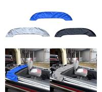 Lagomloot Funda resistente 600D para almacenamiento superior Bimini, cubierta con protección UV para 3 arcos y 4 arcos, acceso completo con cremallera con apertura de luz de popa