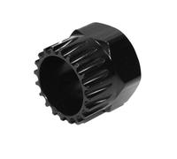 Lagomloot Herramienta de extracción de rueda libre para bicicleta, enchufe de casete de acero para ISIS/FSA/Raceface, manga de 14 mm con llave de 32 mm
