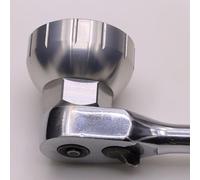 Lagomloot Herramienta de soporte inferior de bicicleta, aleación de aluminio, 12 muescas, 46 mm, removedor de instalador de tazas para SRAM para DUB BSA30 Race Face para ZIPP Vuma Rotor, color