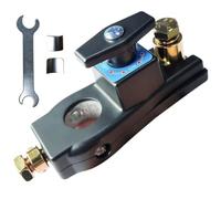 Lagomloot Interruptor de desconexión de batería de cobre puro, 12 V-24 V, aislador antifugas para coche, camión, caravana, barco, ATV, fácil de instalar con llave