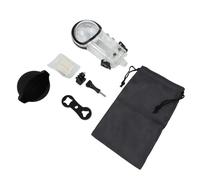 Lagomloot Invisible Dive Housing Case para Insta360 X5, carcasa de policarbonato impermeable de 50 m con soporte, protección subacuática transparente