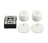Lagomloot Juego de 5 filtros de fieltro de espuma para Shark Lift-Away para powerfins para hairpro ZD550, H12 filtros de escape con neutralizador, piezas de repuesto para aspiradora