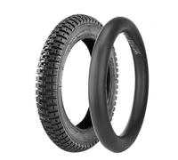 Lagomloot Juego de neumáticos de 16 pulgadas, neumático exterior de 16 x 1.75 y 16 x 2.4 pulgadas + tubo interior, goma resistente a pinchazos para bicicletas de 16 pulgadas para niños y adultos