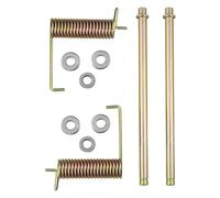 Lagomloot Kit de accesorios de montaje para deflector de cortacésped Craftsman de 42 pulgadas con resorte, varilla deflectora y 3 tuercas de empuje compatibles con los modelos 130968, 123713X, 131491