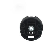 Lagomloot Kit de tapa de repuesto y base de corte para Bosch para cortacésped inalámbrico AFS 23-37, tapa roja (paquete de 3) + base negra, plástico, 37 cm x 3,5 mm