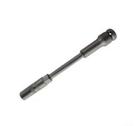 Lagomloot Llave de tuerca de pared extra larga y delgada de 200 mm de profundidad para automóviles, acero al cromo vanadio 1/2 unidad de 8-19 mm, herramienta hexagonal para espacios reducidos, kit de