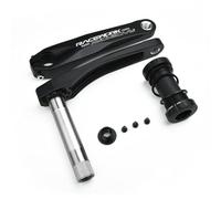 Lagomloot Manivela de bicicleta de aleación de aluminio CNC, piñón hueco de 170 mm, eje inferior para GXP para XX1 X01 para X1 para GX para XO X9, par negro izquierdo y derecho