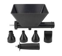 Lagomloot Máquina de lechada eléctrica, automática para inyector MORTAR con 5 boquillas para calafateo de cemento, herramienta de mano para yeso y estuco
