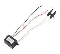 Lagomloot Módulo generador de iones negativos de 12 V CC, ionizador de aniones de aire de alta salida de 15 millones/cm³ para purificador de bricolaje, carcasa ABS con cable de 150 mm