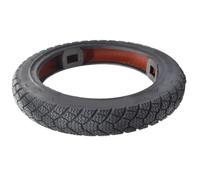 Lagomloot Neumático sin cámara de 14 x 2.125 pulgadas, goma termofusible antipinchazos para scooter plegable y vehículo equilibrado, antideslizante, color negro