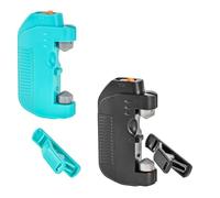 Lagomloot Nudo eléctrico de pesca, enrollador automático de bobina para nudos GT/FG/PR con líneas PE0.6-PE3, herramienta de acero inoxidable ABS para pesca de plantilla