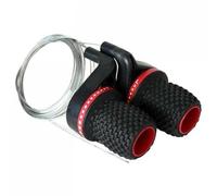 Lagomloot Palanca de cambios de velocidad de bicicleta, 3 x 7/21 velocidades con cable para manillar de 22 mm, juego izquierdo y derecho con cubierta