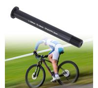 Lagomloot Palanca de eje pasante de aleación de aluminio, 15 x 100 mm, liberación rápida para Rockshox para Fox para horquilla SC 32, 34, 36, color negro, pieza de repuesto ligera de 50 g