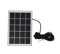 Lagomloot Panel solar de 10 W para Arlo Pro 5S/4/3/Ultra 2, cargador monocristalino resistente a la intemperie IP65 con cable de 10 pies, soporte ajustable de 360° para cámaras de seguridad al aire