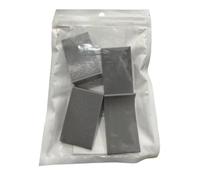 Lagomloot Parachoques de silicona para cubos de basura, espaciador de pared para cubos redondos y cuadrados, instalación sin taladros para protección del hogar