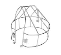 Lagomloot Protector de hélice de motor fueraborda de acero inoxidable, escudo antienredos para motores de 2 tiempos de 6 HP, cubierta protectora plateada