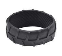 Lagomloot Protector de rueda delantera para cortacésped robótico Worx compatible con modelos M500, M700, S300, M1000 y L800/L1000, 85 x 44 mm, color negro