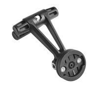 Lagomloot Soporte de montaje para luz trasera de bicicleta, soporte de plástico para luz trasera de ciclismo para Garmin y para cámaras de acción DJI, color negro, 81 x 56 mm con tornillos y llave