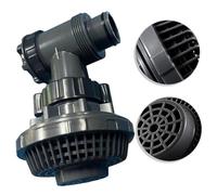 Lagomloot Válvula de pistón ABS para control y mantenimiento del flujo de agua de la piscina, compatible con válvulas de 38 mm para Intex, Coleman y Hnemix