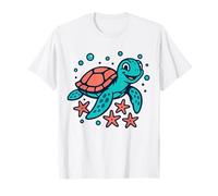 Lagoon Star Reef Turtle para niños niños jóvenes jóvenes Camiseta
