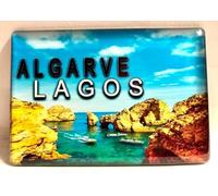 Lagos Algarve Portugal Souvenir Imán para nevera, recuerdo de viaje, artículo de regalo
