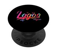 Lagos Nigeria | Vacation Travel PopSockets PopGrip Adhesivo