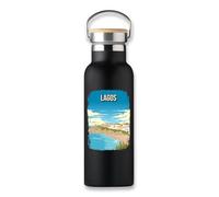 Lagos Portugal Coast Travel Destination - Termo al vacío, botella ecológica, taza de café
