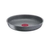 Lagostina Ingenio Mineralis Green Sartén 28 cm, sartén de aluminio 100% reciclado, para gas, horno e inducción, con indicador de cocción, se puede utilizar con mango extraíble