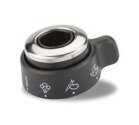 Lagostina 095006000030 Ricambi Valvola di Esercizio Parte Superiore per Pentola a Pressione Briosa - Olla a presión de repuesto con válvula de funcionamiento superior, acero chapado, negro/cromo