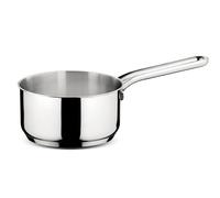 Lagostina Sfiziosa - Cacerola honda, aluminio, gris, 14 cm