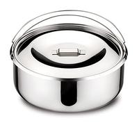 Lagostina Cesta para Cocción Al Vapor En Olla A Presión con Tapa, Acero Inoxidable, Plateado, 7 L, 1 Unidad