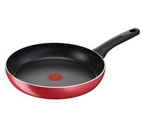 Lagostina Cucina Mediterranea - Sartén para inducción, aluminio antiadherente, color rojo, 30 cm de diámetro