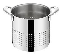 Lagostina Emozione Escurridor de Acero Inoxidable 18/10 para Pasta, Ø 20 cm, Colador de Pasta para Escurrir la Comida, con Asas Soldadas Anchas, Apto para Lavavajillas
