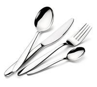 Lagostina Luisa - Cubertería, Acero Inoxidable, 24 Piezas para 6 Comensales