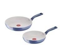 Lagostina nettuno 010288600012 - juego de 2 sartenes de 24-28 cm, reve