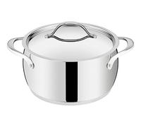 LAGOSTINA Orchestra - Cacerola con Tapa de 24 cm, Acero Inoxidable, Fabricada en Italia