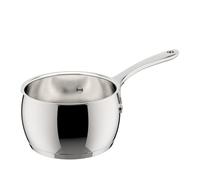 Lagostina Orquesta - Hervidor de leche con mango largo de acero inoxidable 18/10, diámetro de 16 cm, fondo Lagotherm 3 capas, efecto espejo exterior e interior satinado, para todas las fuentes de