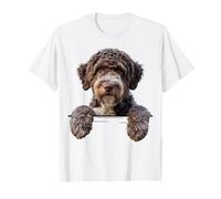 Lagotto Romagnolo, Divertido Perro trufado Italiano Que se asoma Camiseta