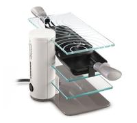 Lagrange 009 204 - Raclette para 2 personas con repisas transparentes (350 W), color crema