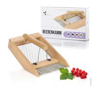 LaGreen Recogedor de bayas de madera para recolectar bayas, recogedor de frutas, peine de arándanos para arándanos y más